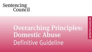 domestic abuse sentencing guideline
